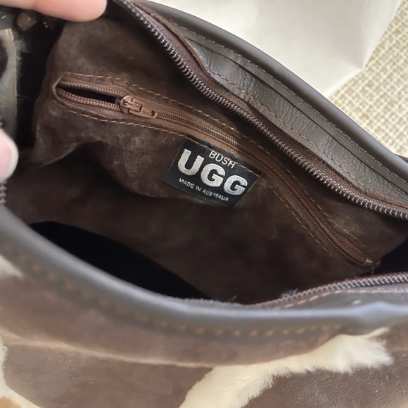 New* Bush UGG genuine leather crossbody bag - Picture 5 of 5